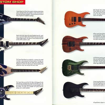 Jackson Dinky Archtop Custom Shop NAMM 1993 image 9