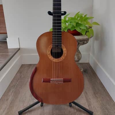 Tim Harris Double Top 2012 Classical Guitar Cedar / Redwood + Crossrock PolyCarbon case image 1