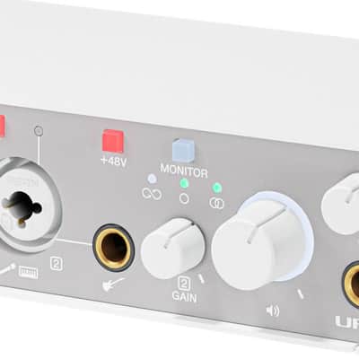 Yamaha UR22 MK3 2x2 USB-C Audio Interface, White image 3
