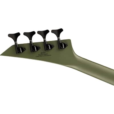 Jackson X Series Concert Bass CBXNT DX IV LRL Matte Army Drab - 4-String Electric Bass image 6