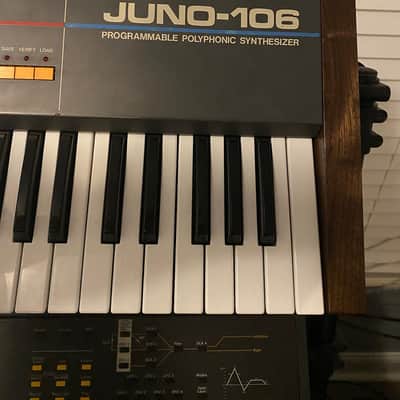 Roland Juno-106 Synthesizer Walnut Replacement Sides image 9