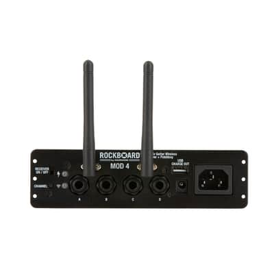RockBoard MOD 4 & U2 Transmitter - 2.4 GHz Guitar Wireless Receiver, Transmitter + TRS Patchbay image 3