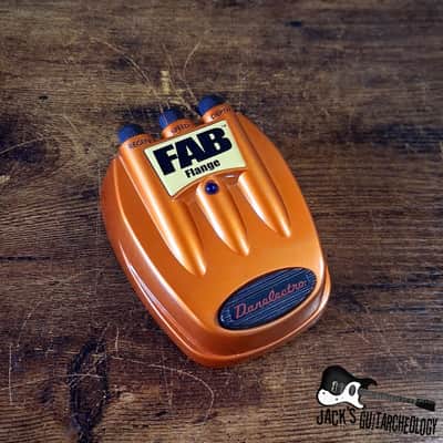Danelectro FAB Flange Pedal *USED* (2000s - Orange) image 2