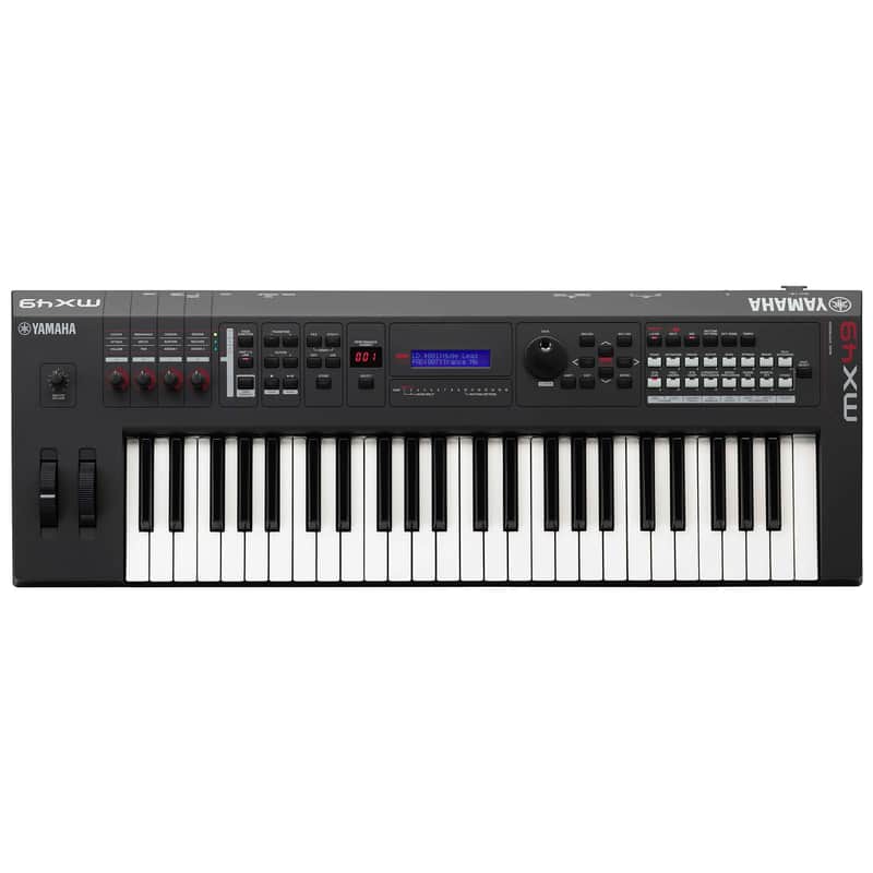 Yamaha MX49BK Black 49-Key Music Synthesizer image 1