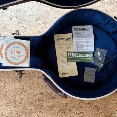 Deering Goodtime 5 String Openback Banjo 2019- Natural with Gator Case image 10