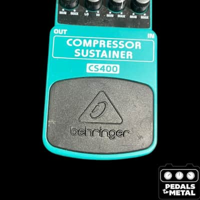 Behringer CS400 Compressor Sustainer Pedal 2010s - Standard - X19953 image 2