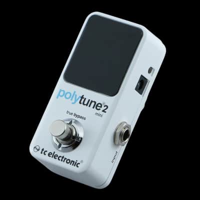 TC Electronic Polytune 2 Mini Poly-Chromatic Tuner Pedal | Reverb
