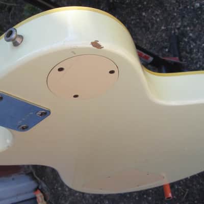 LOTUS Les Paul circa 70s/80s White finish vintage electric guitar plays and sound great image 7