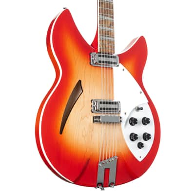 Rickenbacker 360/12C63 12-String Semi Acous tic Guitar, Fireglo   - Semi Acoustic Custom Guitar image 7