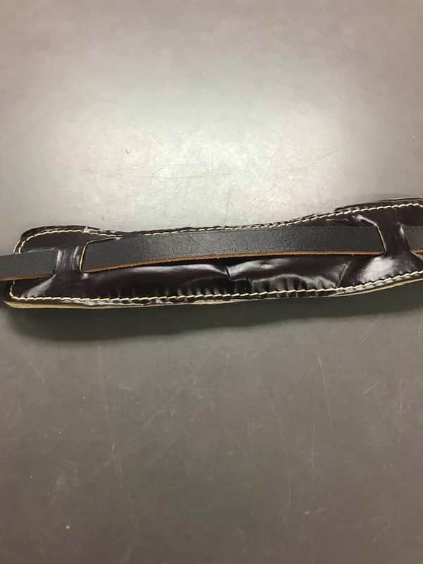 Bobby lee ''style '' Brown guitar strap image 1