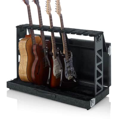 Gator Cases - GTRSTD6 - Rack Style 6 Guitar Stand that Folds into Case image 1