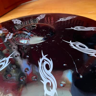 Paiste ALPHA II Colorsound Hyper Crash- 17” Joey Jordison Slipknot Edition 2014 - Colorsound Black image 11