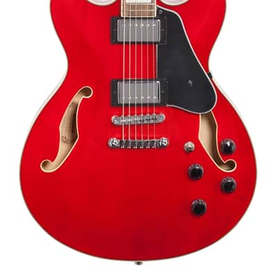 Ibanez Artcore AS73 Semi-Hollowbody Guitar Trans Cherry Red image 3