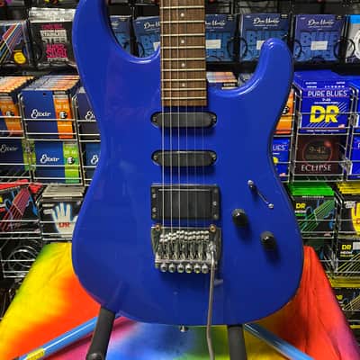 Aria Pro II SL-DX3 electric guitar in blue - Made in Japan image 6