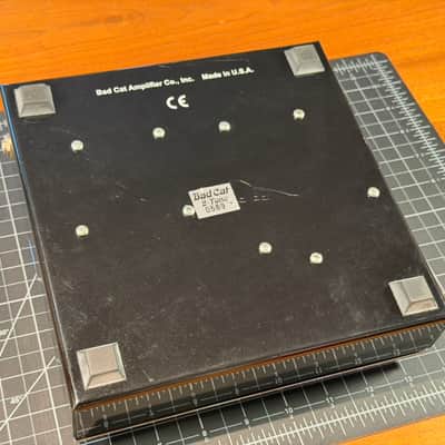 Bad Cat 2-Tone Tube Preamp Pedal 2000s - Black and Chrome image 4