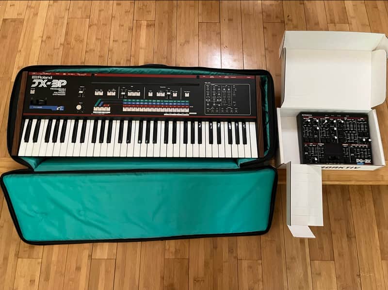 Roland JX-3P 61-Key Programmable Preset Polyphonic Synthesizer