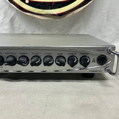 Gallien-Krueger MB800 800w Ultra Light Bass Head 2010s - Silver image 4