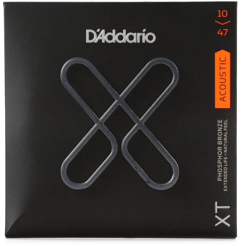 D'Addario XTAPB1047 XT Acoustic Phosphor Bronze, Extra Light, 10-47 image 1