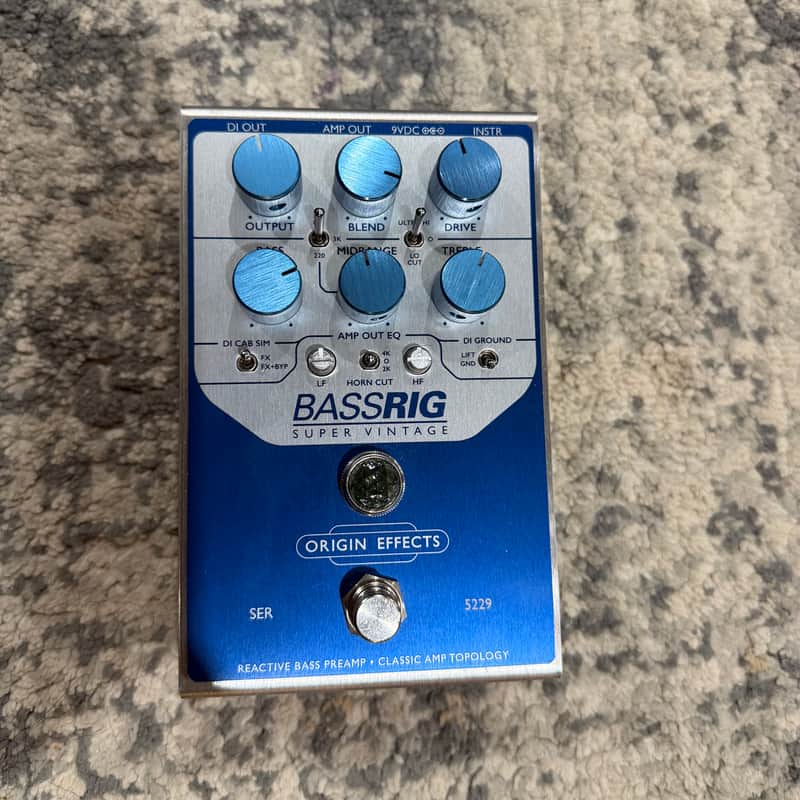 Origin Effects BASSRIG Super Vintage