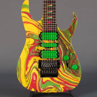 Ibanez UV77MC Universe Multicolour Swirl 1991 image 1
