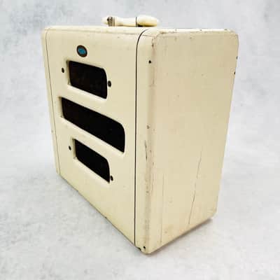 Oahu Valco Chicago 51 1x10" Combo Amplifier 1950s - White image 3