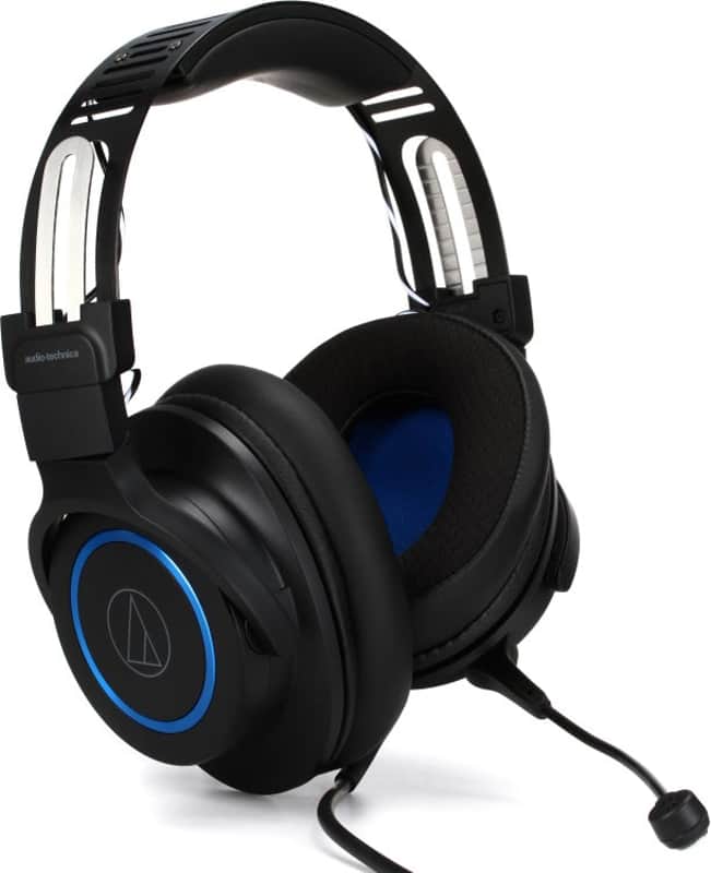 Audio-Technica ATH-G1 Premium Headset with Detachable Mic  3.5mm TRRS Connector (ATHG1d2) image 1
