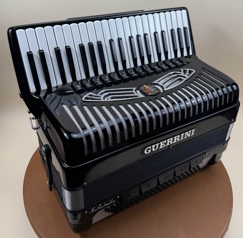 Guerrini Folk 120-Bass Accordion – 5 Reeds, Dual Dry/Musette | Reverb