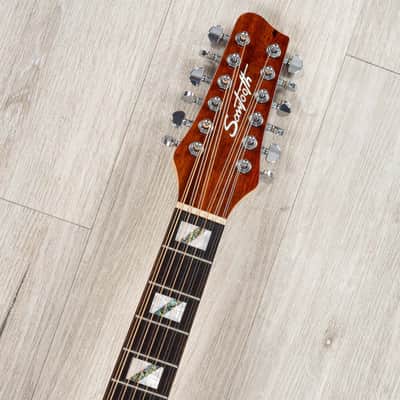Sawtooth ST-MPL-AEJC-12 Jumbo Acoustic Electric 12-String Guitar, Spruce Top image 3
