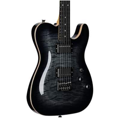 Schecter Japan PT Classic Electric Guitar (with Case), Transparent Fade Burst, Open Box (Very Good) image 1