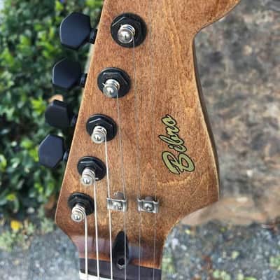 Bibro Custom Guitars Tasco Electric Guitar - Turquoise image 5