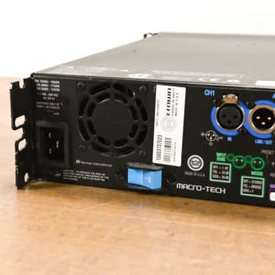 Crown MA 12000i Macro-Tech 2-Channel Power Amplifier, 4500W @ 4 ohms CG0120D image 9