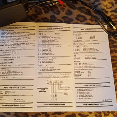 Vintage Votrax PSS 200 - Personal Speech System (Voice Synthesizer) image 9