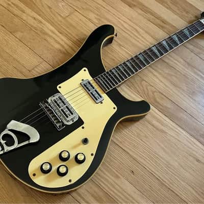Greco RG550 Black Lawsuit Rickenbacker 480 Copy 1977 Matsumoku