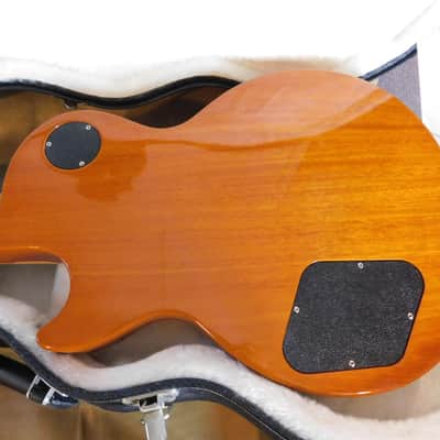2016 Gibson  Les Paul Standard Plus Trans Amber Beautiful Top ! image 9