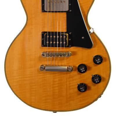 Crestwood Les Paul Custom Style Electric Guitar – Used - Natural Gloss Finish image 2