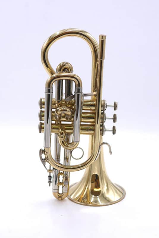 Bach Large Bore Stradivarius 184  Shepherds' Crook Cornet image 1