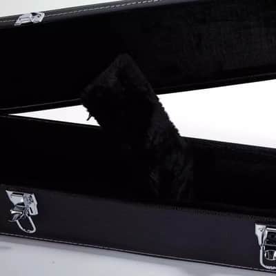 Hardshell High Quality Professional 5-String Banjos Black Leather Case  - Black image 4
