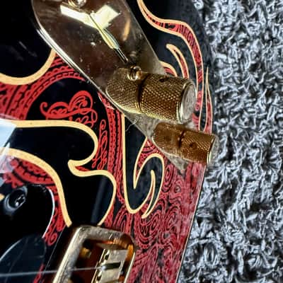 Fender James Burton Telecaster - Red Paisley Flames image 4