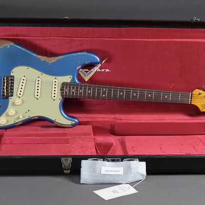 Fender Custom Shop Stratocaster 1964 HREL Lake Placid Blue image 2