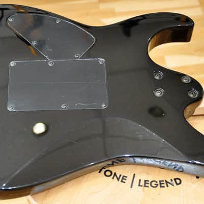 2004 Cort  X6 BLK X-6 Black Electric Guitar - Excellent Conditions - Free World Shipping image 10
