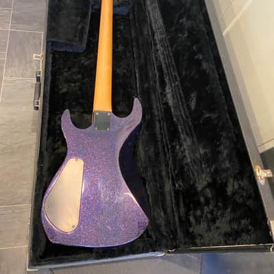 Hamer Slammer 5-String Bass 2010s Purple Sparkle image 5