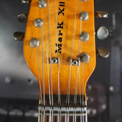 Vox Mark XII Acoustic 1966 - Sunburst 12-String Electric Guitar image 2