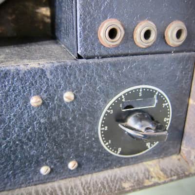 1930s Volu-Tone Guitar Amplifier by Schireson Brothers LA 10"Rola Speaker with Energizing Switch image 25