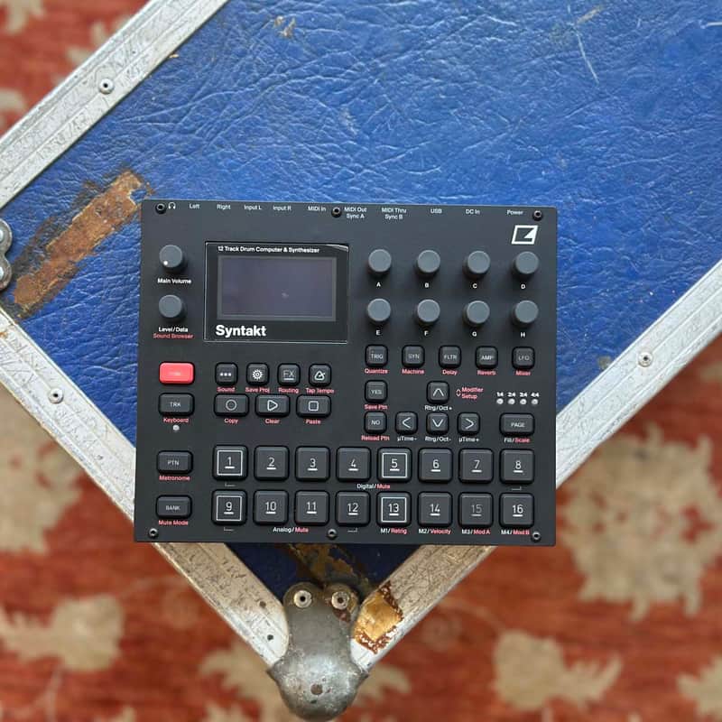 Elektron Syntakt 12-Track Hybrid Drum Machine and Synthesizer image 1