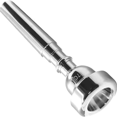 Trumpet Mouthpiece, Silver Plated 7C Trumpet Mouthpiece Brass Mouthpiece Replacement Trumpet Accessories Instruments Mouthpiece for Beginners, Professional Players image 1