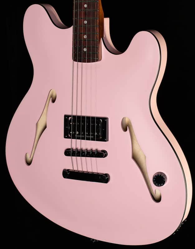 Fender Tom DeLonge Starcaster Rosewood Fingerboard Satin Shell Pink (456) image 1