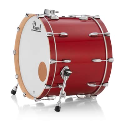 Pearl PMX Professional Maple Series 22x18" Sequoia Red Lacquer #110 Bass Kick Drum w/ BB3 Mount | NEW | Authorized Dealer image 5