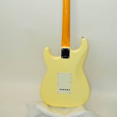 2023 Fender American Vintage II 1961 Stratocaster Electric Guitar, Rosewood Fingerboard, Olympic White w/ Case image 13