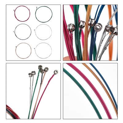 12-Piece Guitar Strings Set – Steel Replacement Strings for Electric & Acoustic Guitar image 2