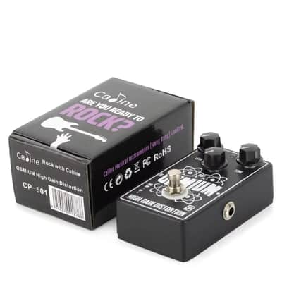 Caline CP-501 Osmium High Gain Distortion Pedal, FREE PICK + HOLDER+ FREE SHIP USA image 6